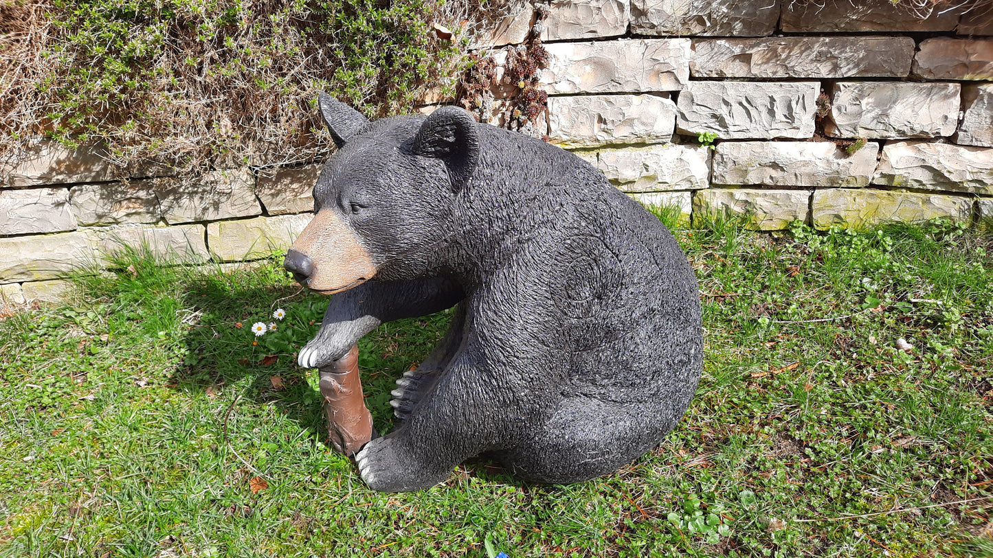 3D-Ziel "Honigbär sitzend" von Franzbogen